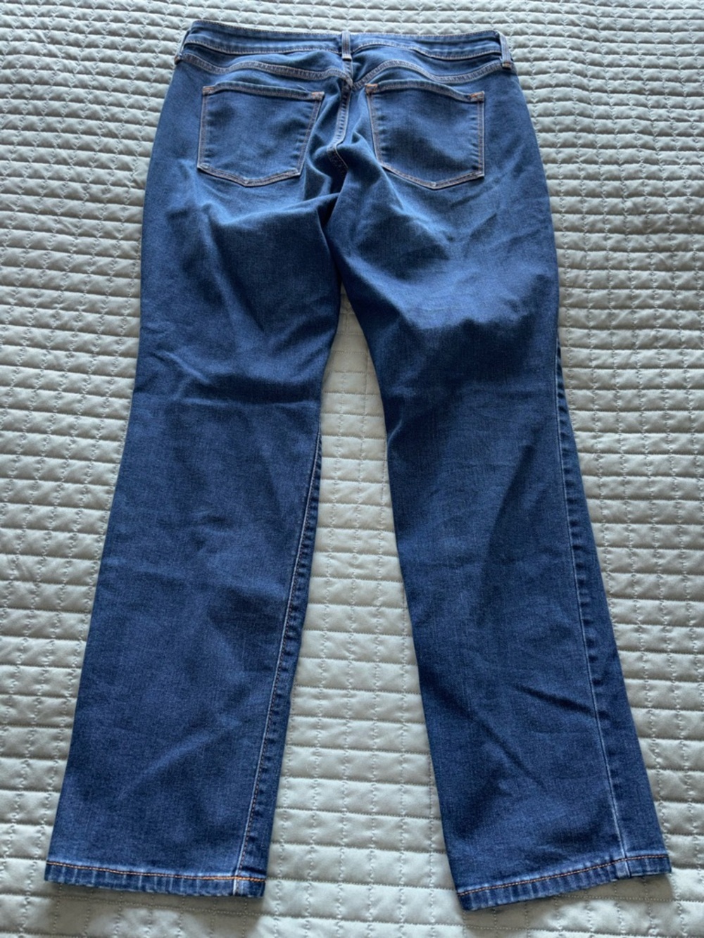 OLD NAVY Womens Jeans POWER SLIM STRAIGHT MID RISE Size 10 - (C2826A) - Picture 10 of 10